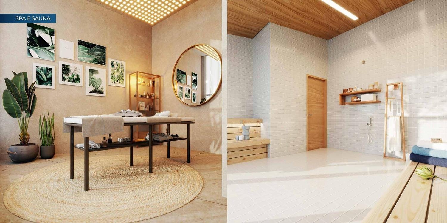 Spa e sauna do clube